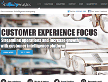 Tablet Screenshot of affinityanalytics.com